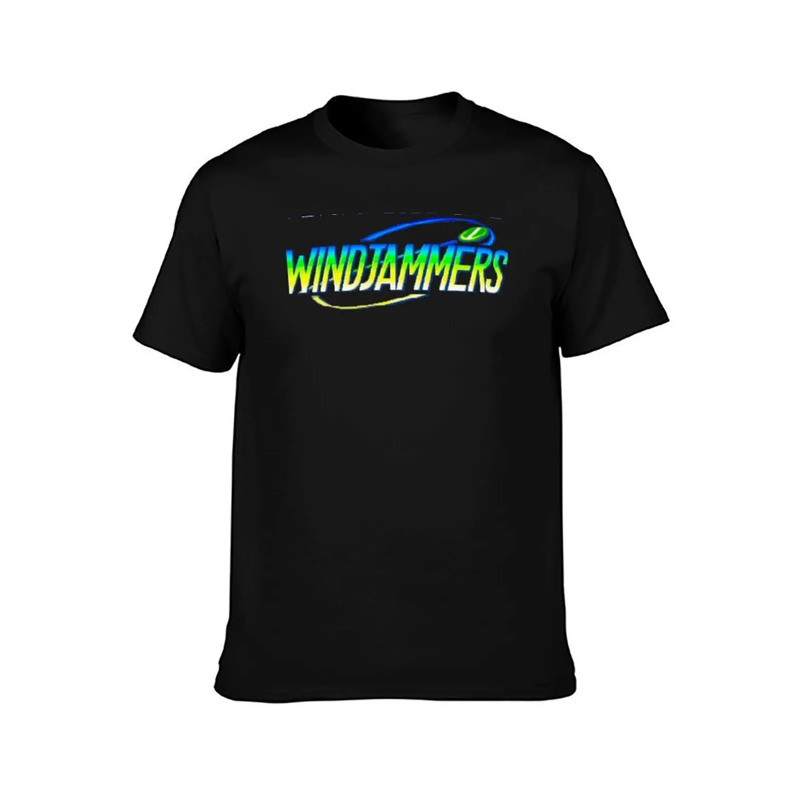 Windjammers (Neo Geo Title Screen) T-Shirt Comfortable Daily Wear Tee T-Shirt