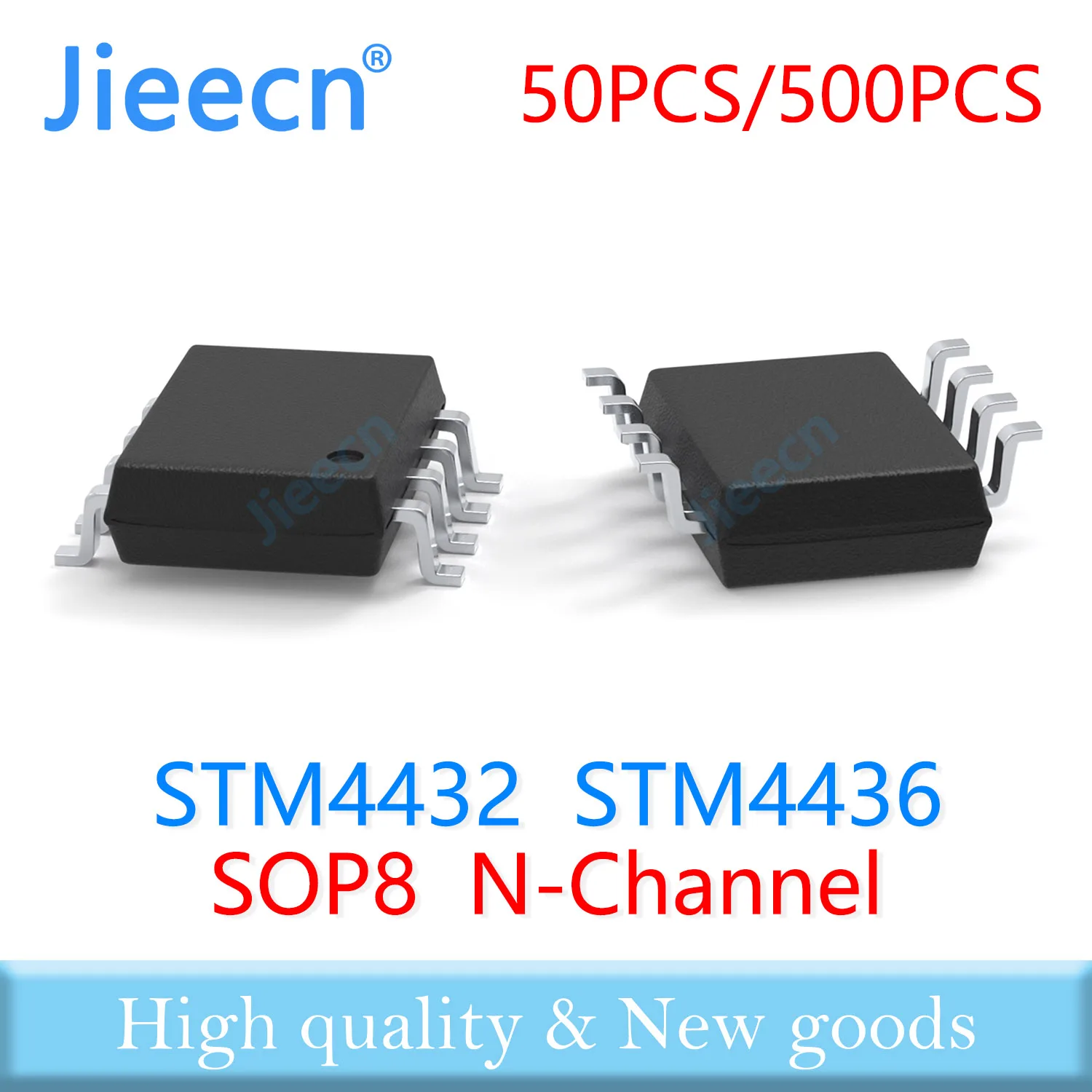 Jieecn 50PCS 500PCS SOP8 STM4432 STM4436 N-Channel Enhancement Mode Field Effect High quality STM