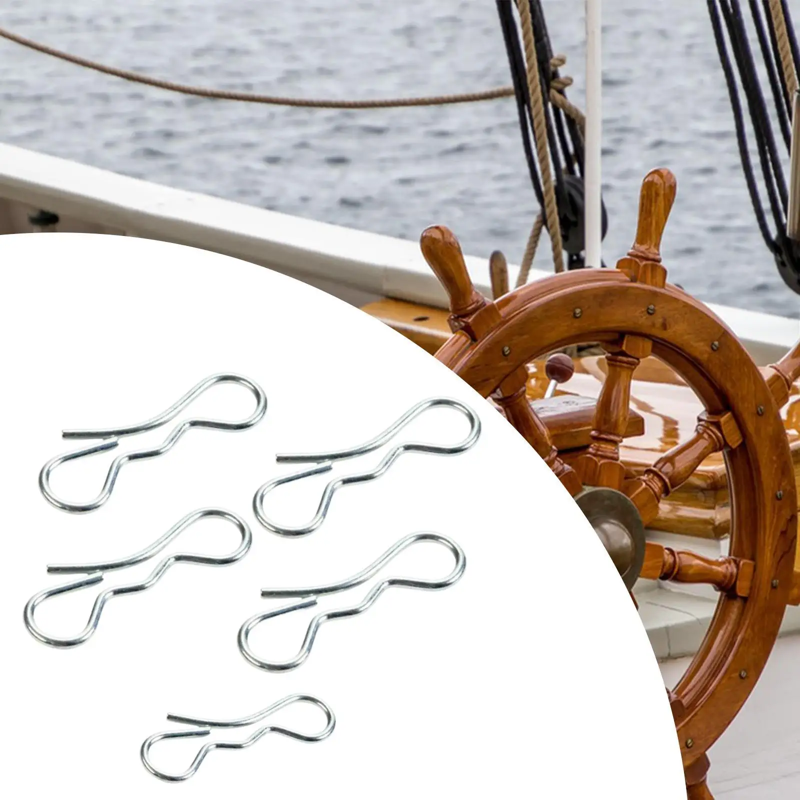 

Набор зажимов для палубы 532194209 , 532194208 4шт. 194209 7/16" и 1 шт. 194208 5/16"