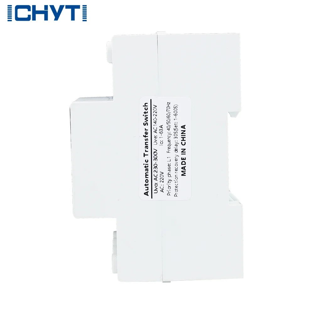 2 قطعة CHYT 3 المرحلة 3P + N Din السكك الحديدية الفولتميتر مقياس التيار الكهربائي قابل للتعديل أكثر وتحت الجهد الحد الحالي حماية رصد المرحلات Prot #6