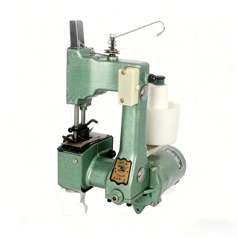 

Woven bag sewing machine Small baler for rice bags Portable express sealing machine