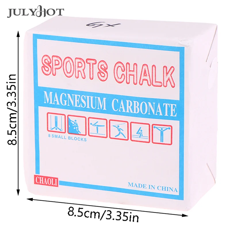 1Box Magnesium Powde Block Anti-Skid Powde Weight Lifting Dumbbells Gym Equipment Sports Chalk Block Sporting Supplies