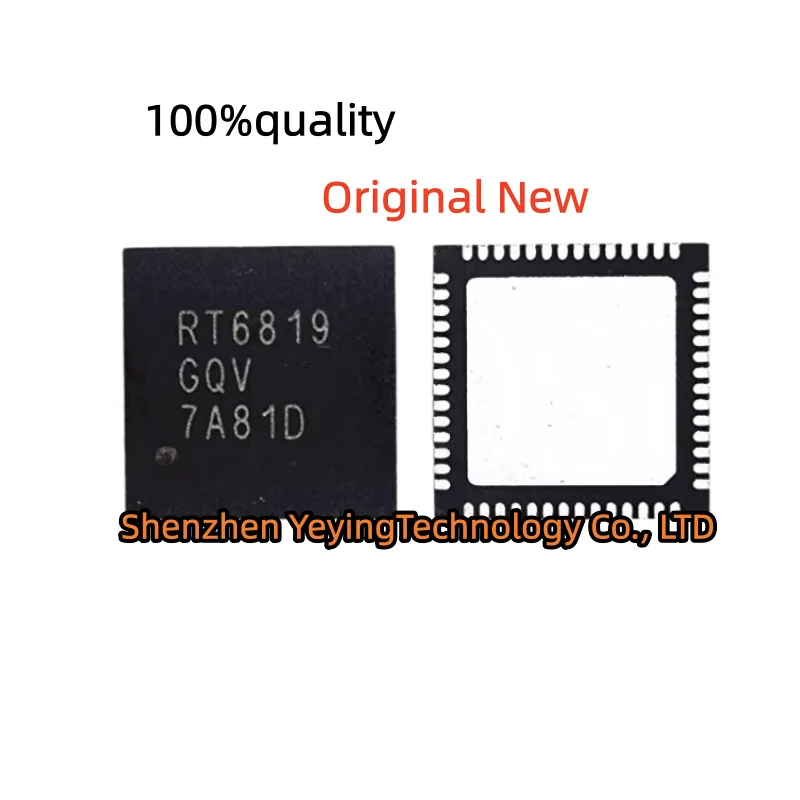 1Pcs Isl6367Irz Isl63671Rz S2Pg001A Rt6817Gqw Rt3601Bcgqw Rt3601Bc Rt3606Bcgqw Rt3606Bc Rt6819Gqv Rt6819 Rt6811Ggqv