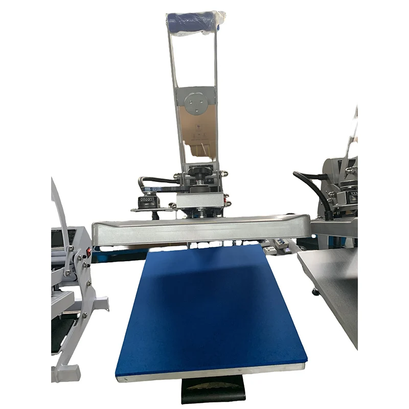 Adjustable Pressure Semi-automatic Auto Open High Pressure Heat Press Machine for T-Shirt for Heat Transfer Vinyl
