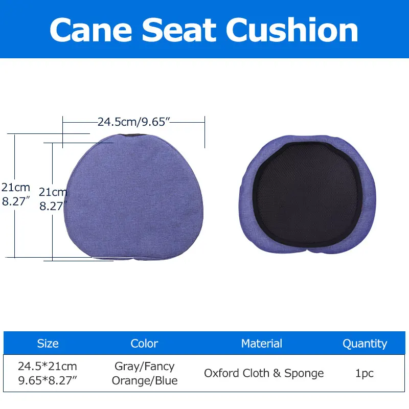 Lefeke Walking Stick Pad Crutch Stool Cushion Cane Chair Walking Stick Chair Sponge Cane Seat Cover Non-slip Waterproof Seat Pad