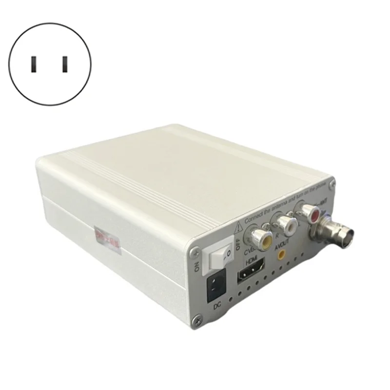 TV-TX200 VHF/UHF 아날로그 TV 송신기 HD/AV 입력 지원 아날로그 신호 송신기 GP 안테나 포함
