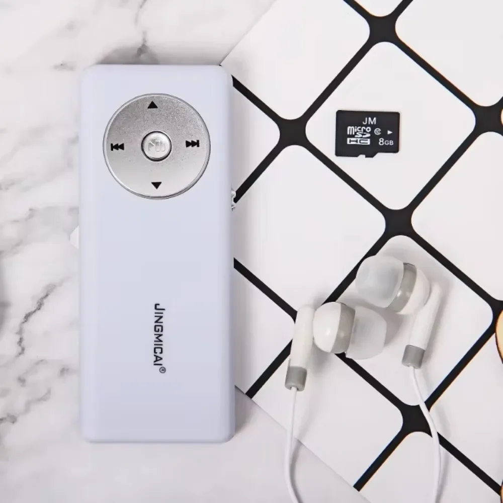 헤드폰 장착 Mp3 플레이어, 고충실도 러닝, 스포츠 미니 오디오, 휴대용 어린이 무손실 단색 외부 재생