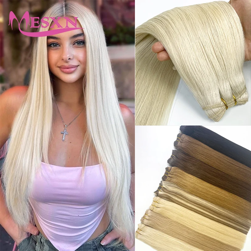 MESXN Высококачественные человеческие волосы