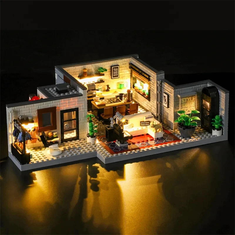 Kit de luz LED DIY para LEGO 10291, juego de bloques de construcción (solo luz LED, sin modelo de bloques)