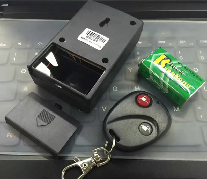 Wireless Remote Control Vibration Alarm Sensor For Bike Car Vibration Security Alarm Detector