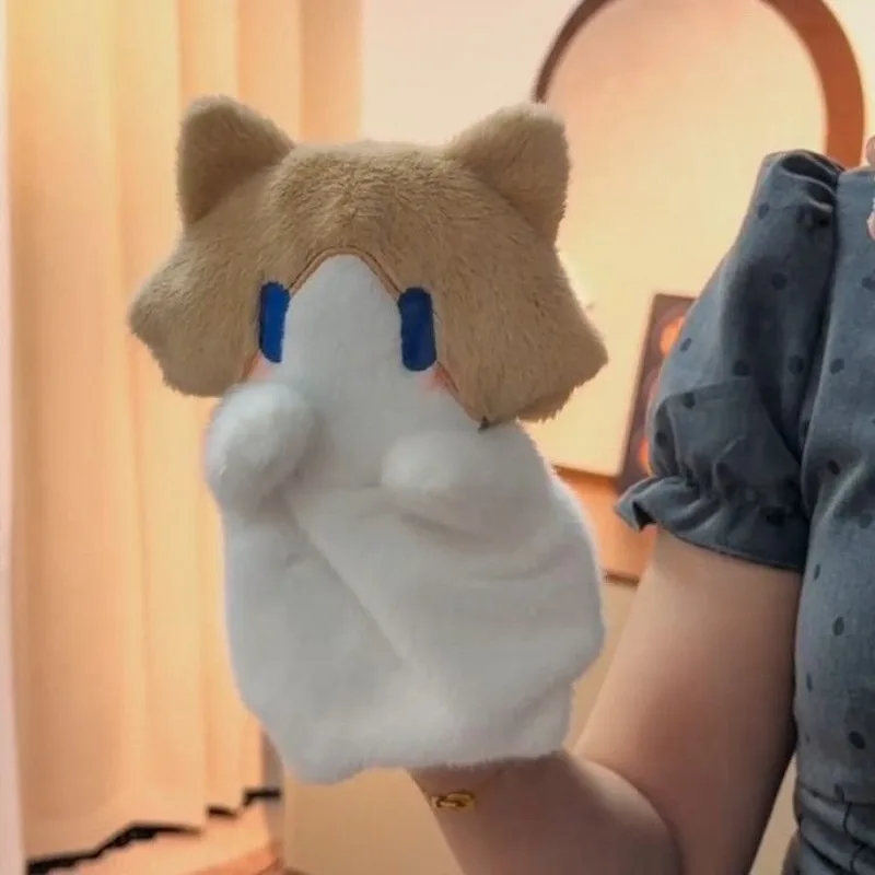 Monthly Salary Cat Plush Toy Keychain Cute Kitten Doll Stationery Storage Bag Hand Puppet Interactive Doll Stress Relief Gift gallery 2