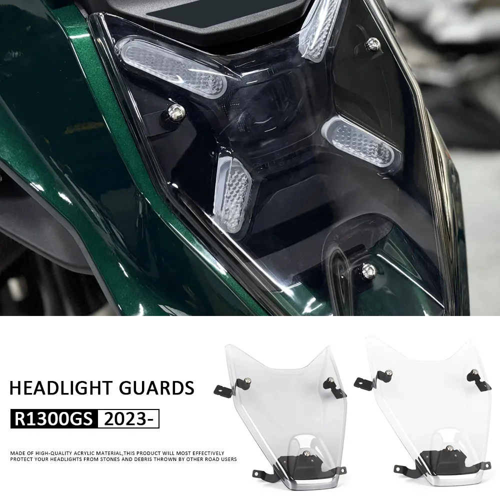 

For BMW R1300 GS r1300 gs 2024 2023- Motorcycle Accessories Headlight Protector Light Cover Protective Guard Head Light Cover