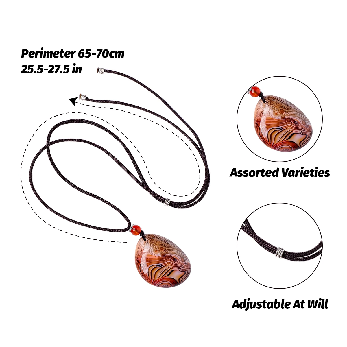 1 قطعة العقيق الكريستال الطبيعي هبط الحجر الخام مصقول على شكل العقيق DIY بها بنفسك مجوهرات هدية عيد #3