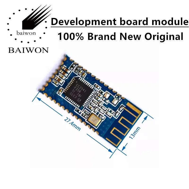 AT-05 Bluetooth 4.0BLE module serial port outlet CC2541 compatible HM-10 module connected to microcontroller