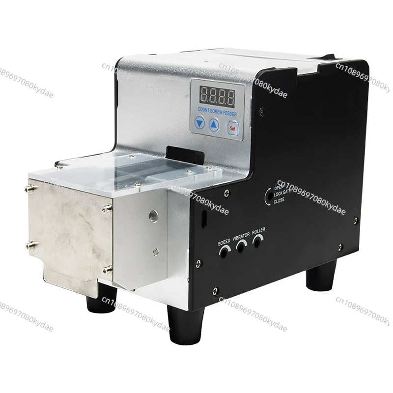 Automatic Screw Counter With Storage Hopper Silo Industrial Hardware Fastener Quantitative Counting Equipment
