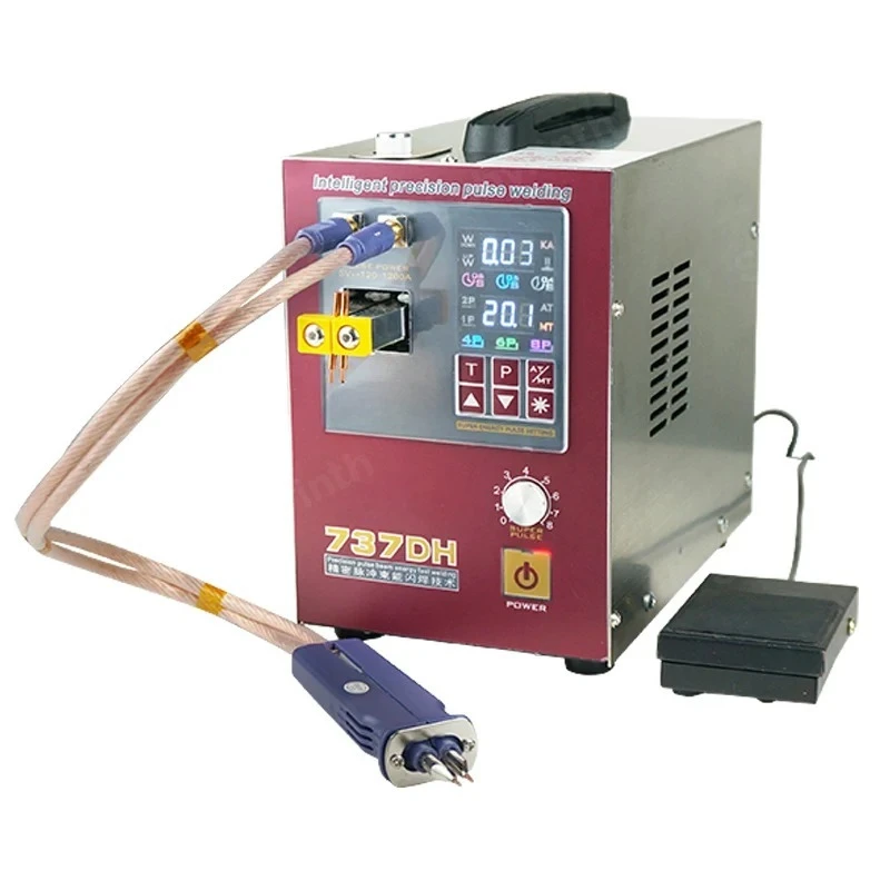 737DH Spot Welding Machine Induction Delay 4.3KW High Power Automatic Pulse Spot Welding Machine For 18650Battery Welding