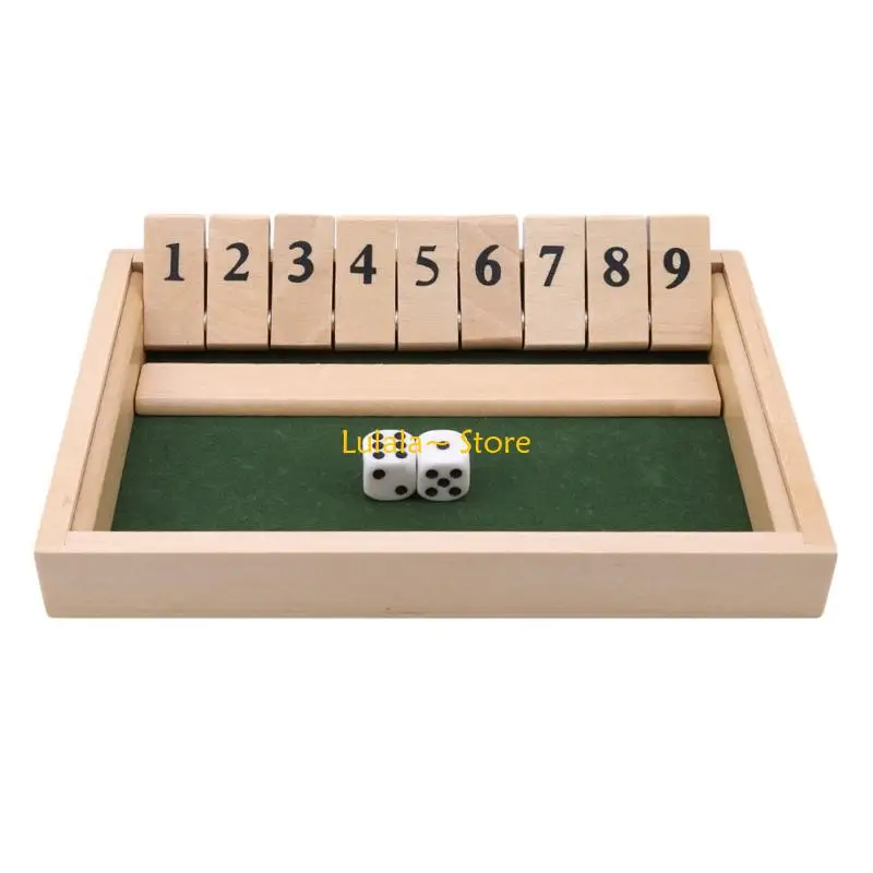 Juego Y4QA Cierra juego barra box para W/ 9 Number Mucils 2 Children Math a