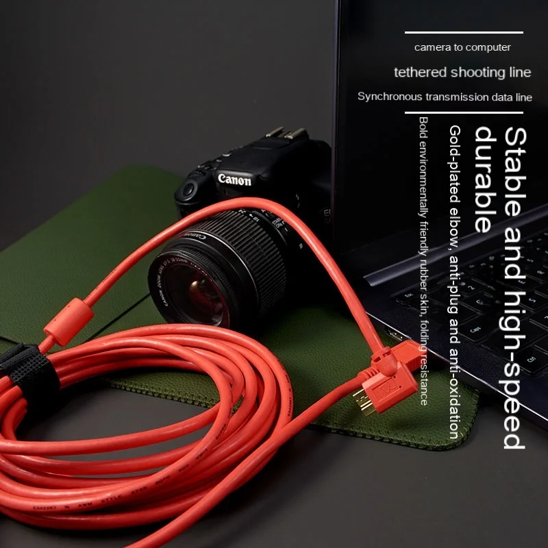 3.0 online shooting line is applicable to 5d3 for Canon SLR 5d4 6d2 70d for Nikon camera d850 d810 computer live data line