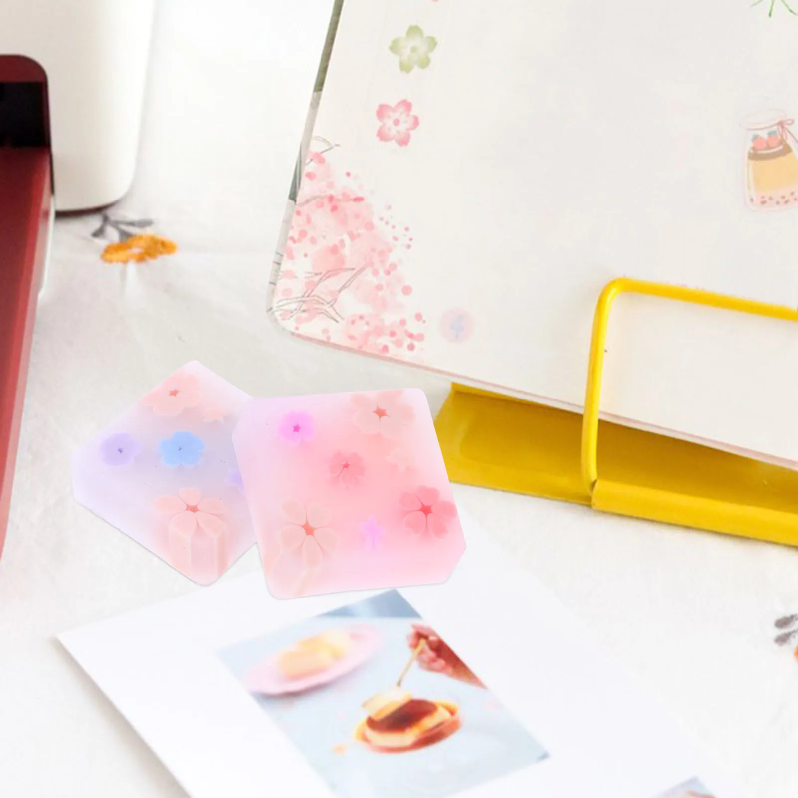 

32pcs Jelly Colored Erasers Cute Tpr Pencil Erasers Wear-Resistant For Study School Office Classroom Use Kawaii Eraser Pack