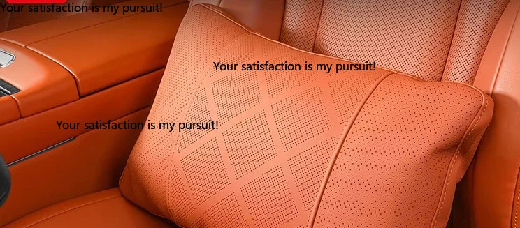 for Leather Car Lumbar Support Pillow Fit 2026 AITO M7 M8 M9 Official Same Style Interior Waist Cushion Auto Accessory
