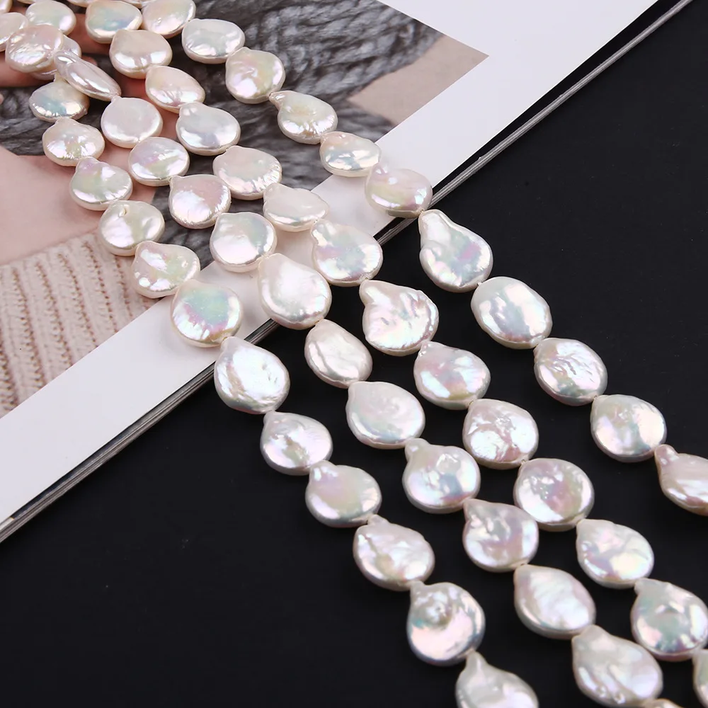 

11-12 мм белый барокко натуральный пресноводный жемчуг хвост пуговицы жемчуг для изготовления ювелирных изделий браслет ожерелье серьги женские подарки