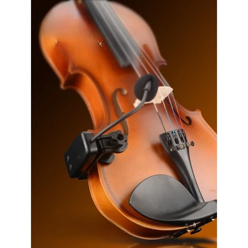 Q7 Violin Wireless Pickup Microphone Professional Performance Microphone Recording Amplification