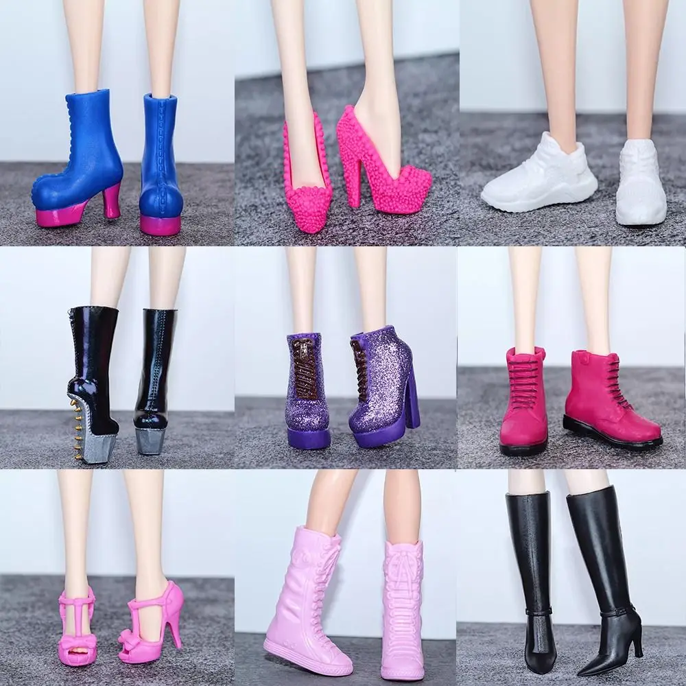 High Heels Boots 1/6 Doll Shoes Female Doll Boots 30cm Figure Doll Sandals Original Doll Casual Shoes