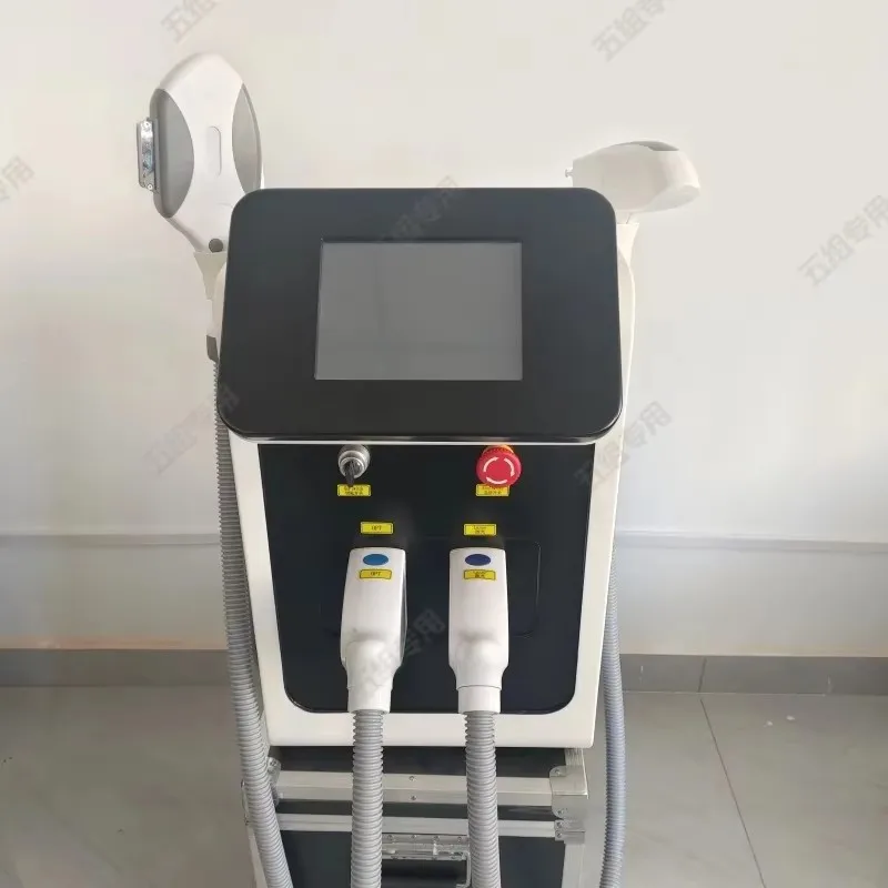 

3 In 1OPT IPL Permanent Hair Removal E-light Epilator Nd Yag Tattoo Removal RF Wrinkle Removal Whitening Facial Lift CE
