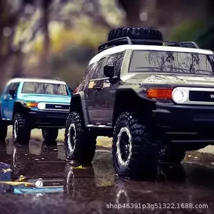 

FJ Cool Road Ze Профессиональный радиоуправляемый альпинистский автомобиль с дистанционным управлением, масштаб 1/10 с дифференциальным замком, дверной мост высокого и низкого действия
