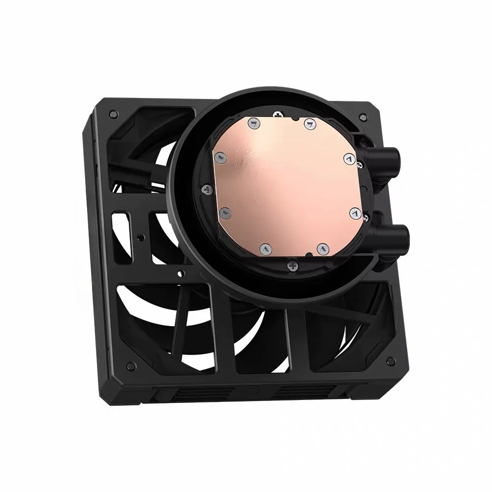 S360PRO all-in-one liquid cooler, no light black storm eye, multi-platform mounts