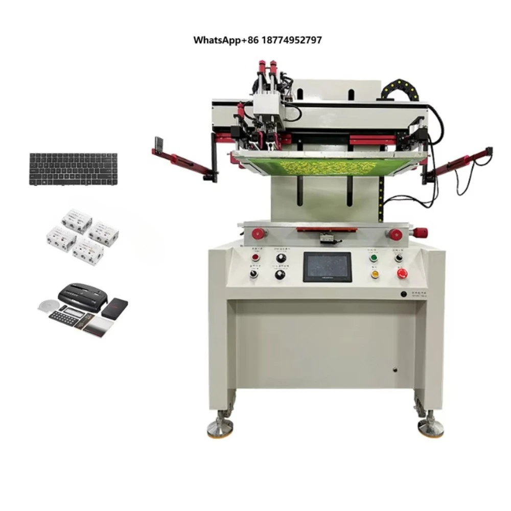 Automatic Large Format Vacuum Pneumatic Flatbed Digital Silk Screen Printing Machine 500x700mm Print Area 1 Year Warranty Hotels