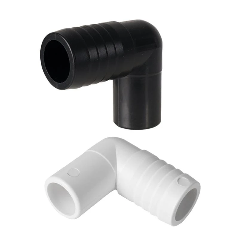 

U13C Marine Grade Nylon Thru Hull Fitting for 1" Hose 90 Degree Thru Hull Fitting