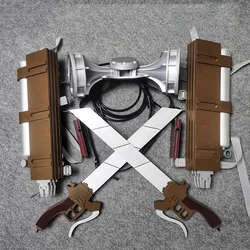Anime Eren 3D Maneuver Gear Cosplay Props Weapon Halloween Women Men Halloween Carnival Fancy Party Accessories