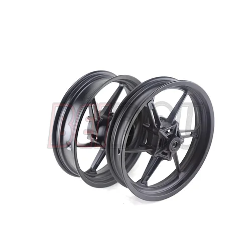 Imagen 2 del producto Para CFMOTO 450SR 450NK motocicleta Original llanta de cubo delantero y trasero combinación rueda de aluminio llanta de acero delantera y trasera CF400-6