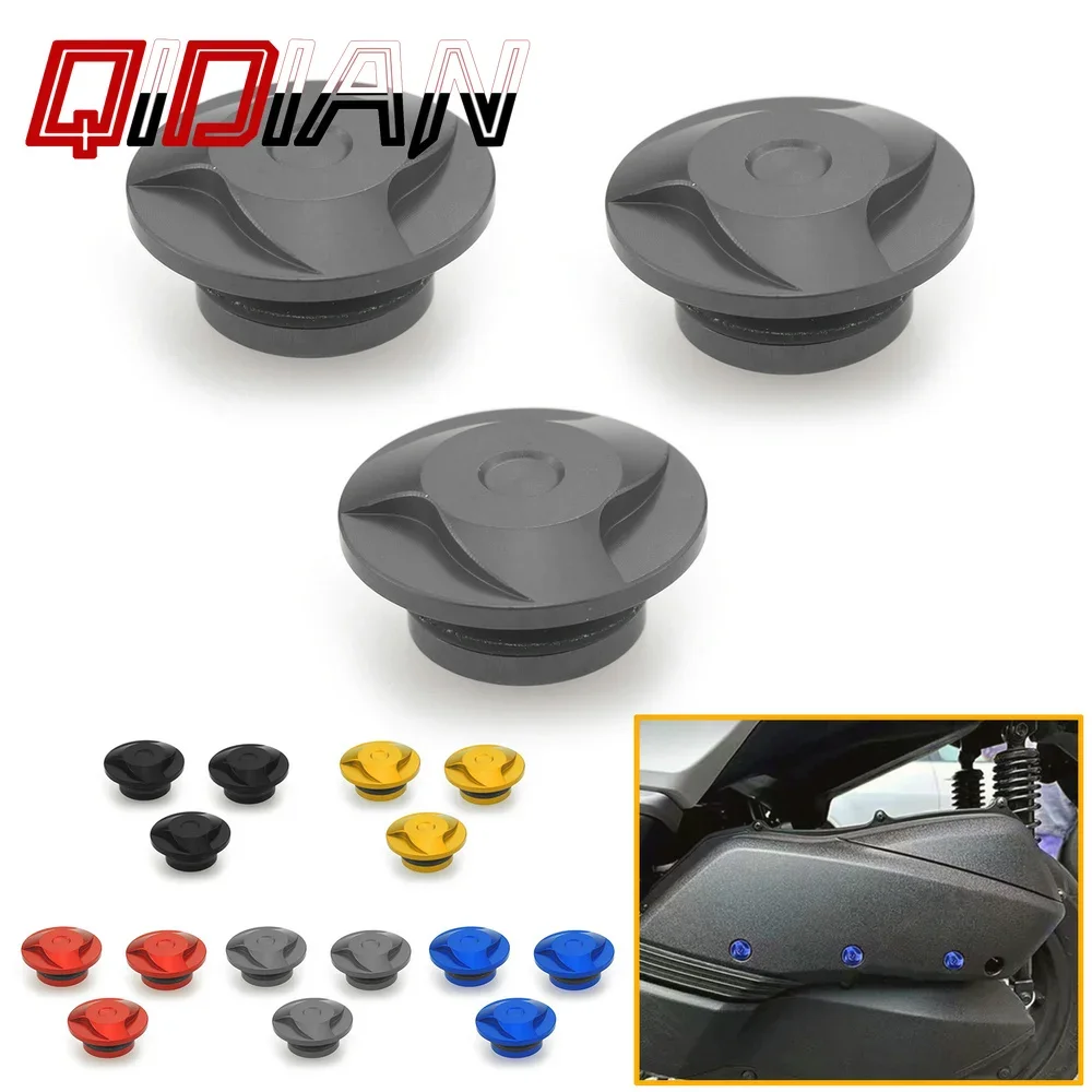 

Motorcycle For YAMAHA XMAX300 XMAX250 2013-2024 Modified Air Filter Decorative Screws Filter Outer Cover Screws Accessories