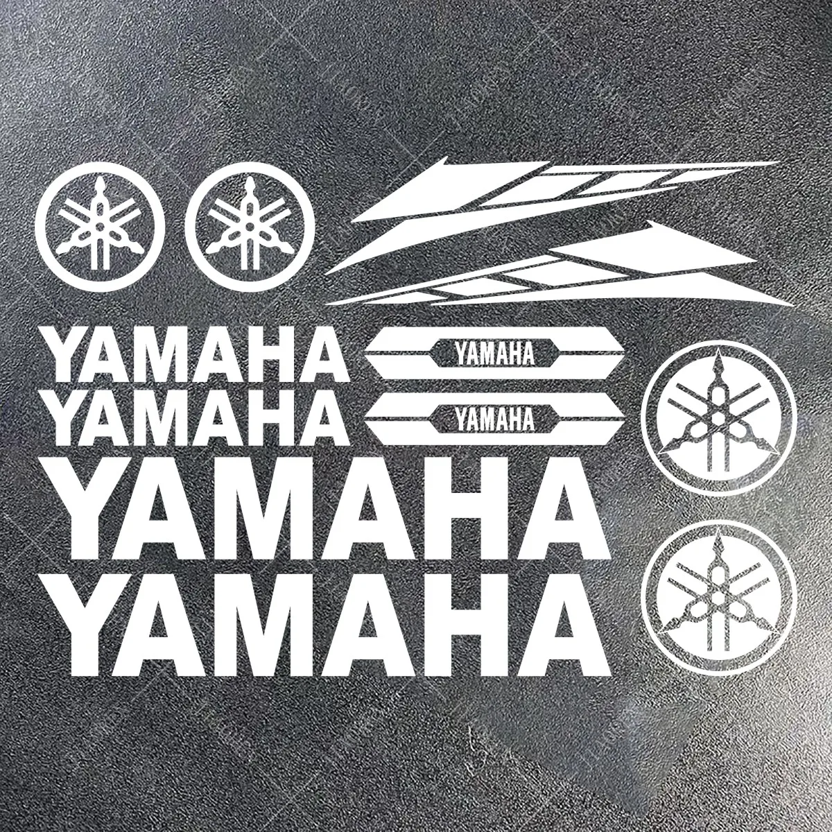 Vinyl For Yamaha Sticker Logo Motorcycle Tank Helmet Decal Kit