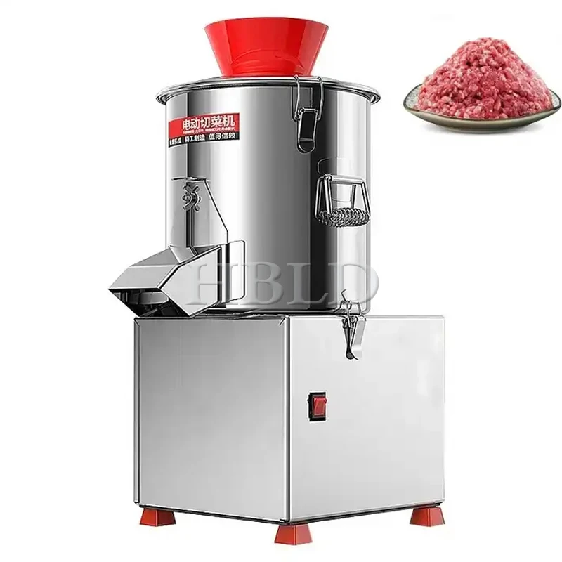 Fully Automatic Electric Vegetable Dicer, Commercial Granular Green Vegetable Grinder