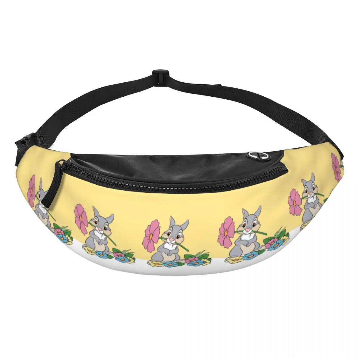 

Custom B-Bambies Anime Fanny Bag Crossbody Waist Pack Women Men Travel Hiking Phone Money Pouch
