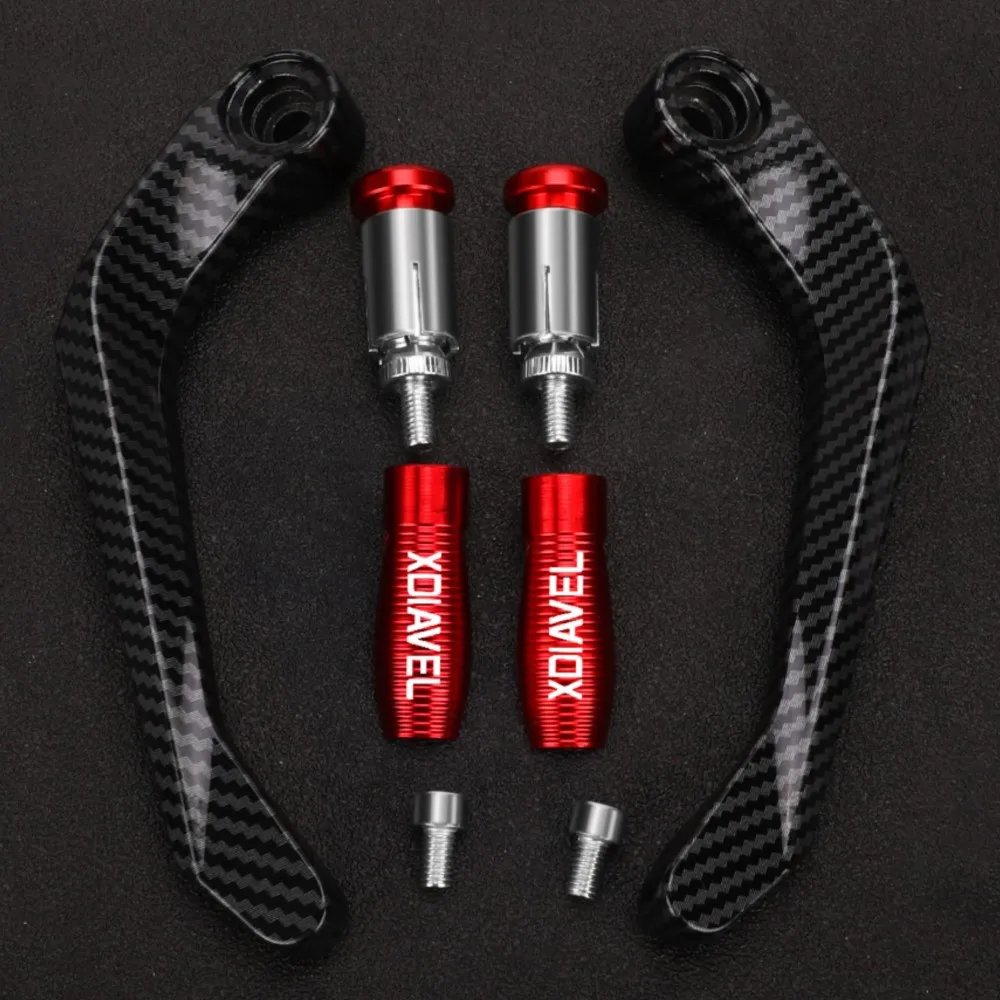 

For Ducati Diavel/Carbon/XDiavel ALL YEARS Motorcycle Aluminum Handlebar Brake Clutch Lever Hand Guard Protector Handguard