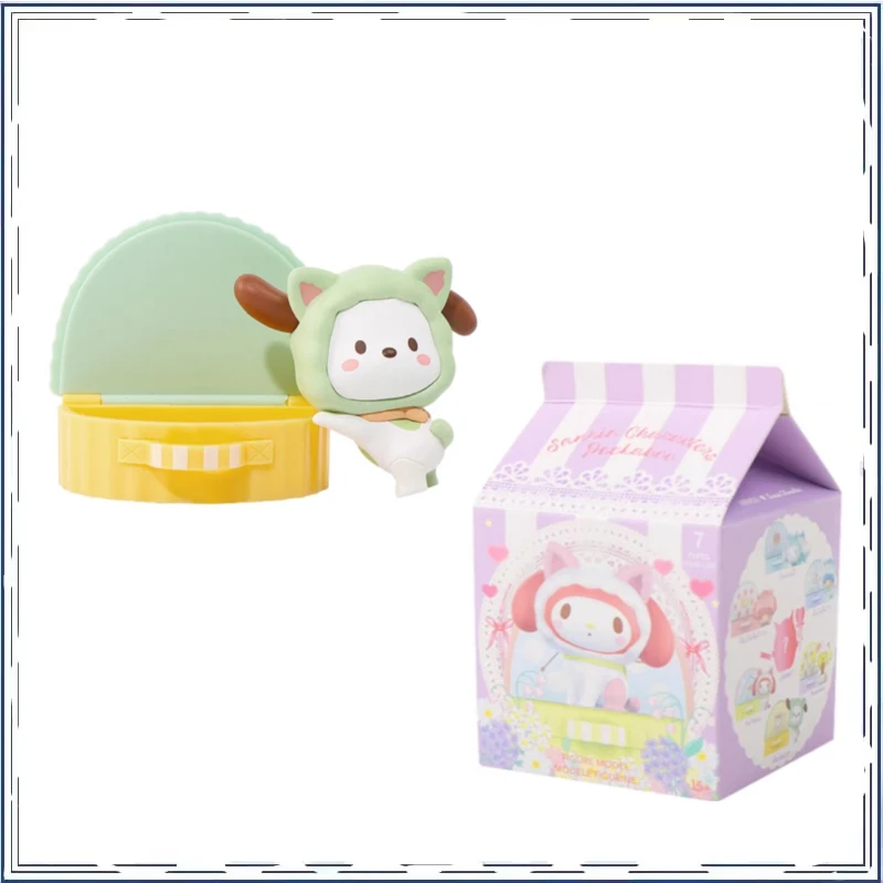 

Pochacco Hide and Seek Series Blind Box Originality Trendy Play Bedroom Ornament Holiday Gifts Action Figure Model Toys