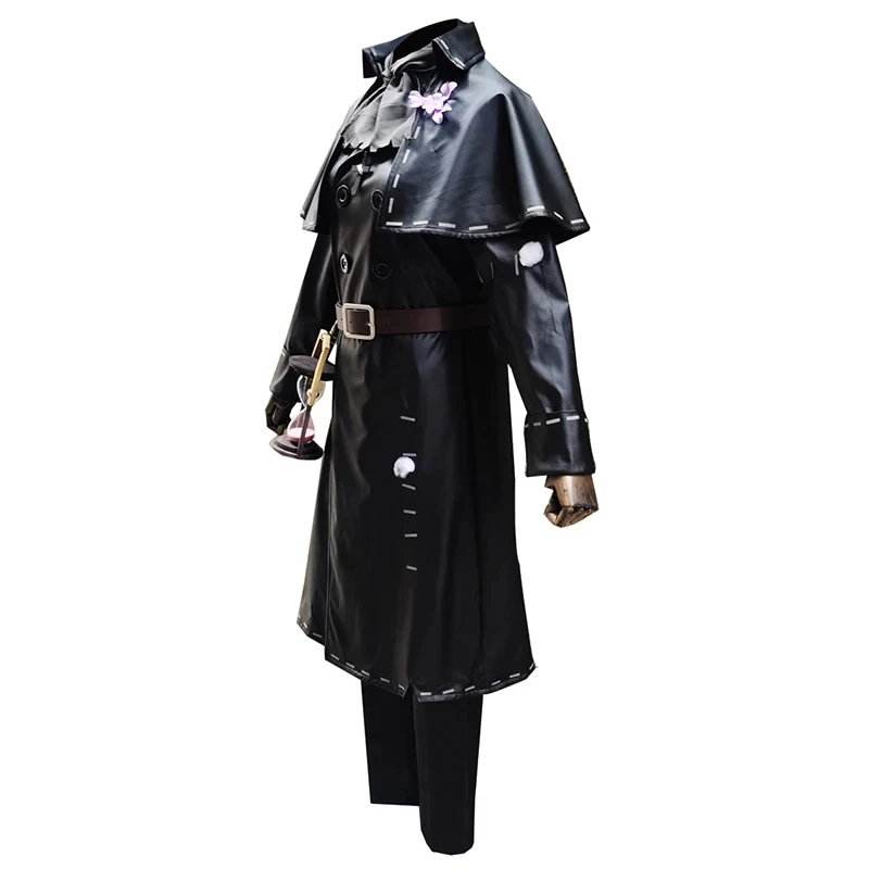 Game Identity V Cosplay Costumes Grave Keeper Andrew Kreiss Cosplay Costume Original Skin Black Uniforms Costume Suits Hourglass