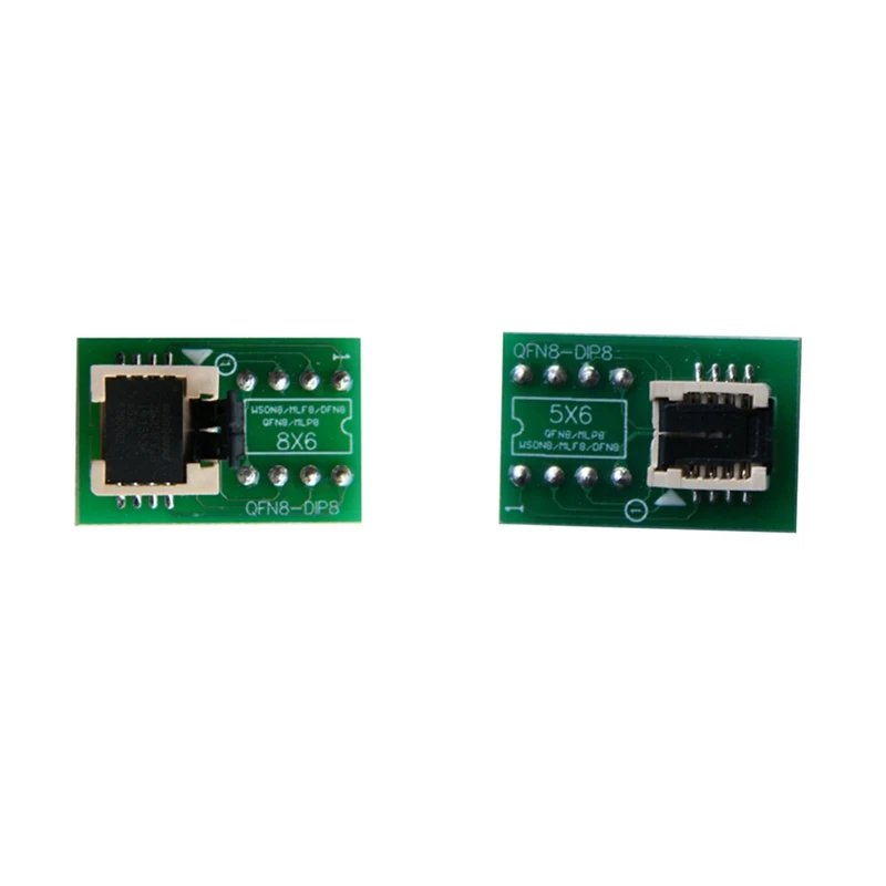 IC Chips Socket QFN8/WSON8/MLF8/MLP8/DFN8 To DIP8 For CH341A Tl866ii Plus RT809H/F T48 T56 EZP2023 6X8mm