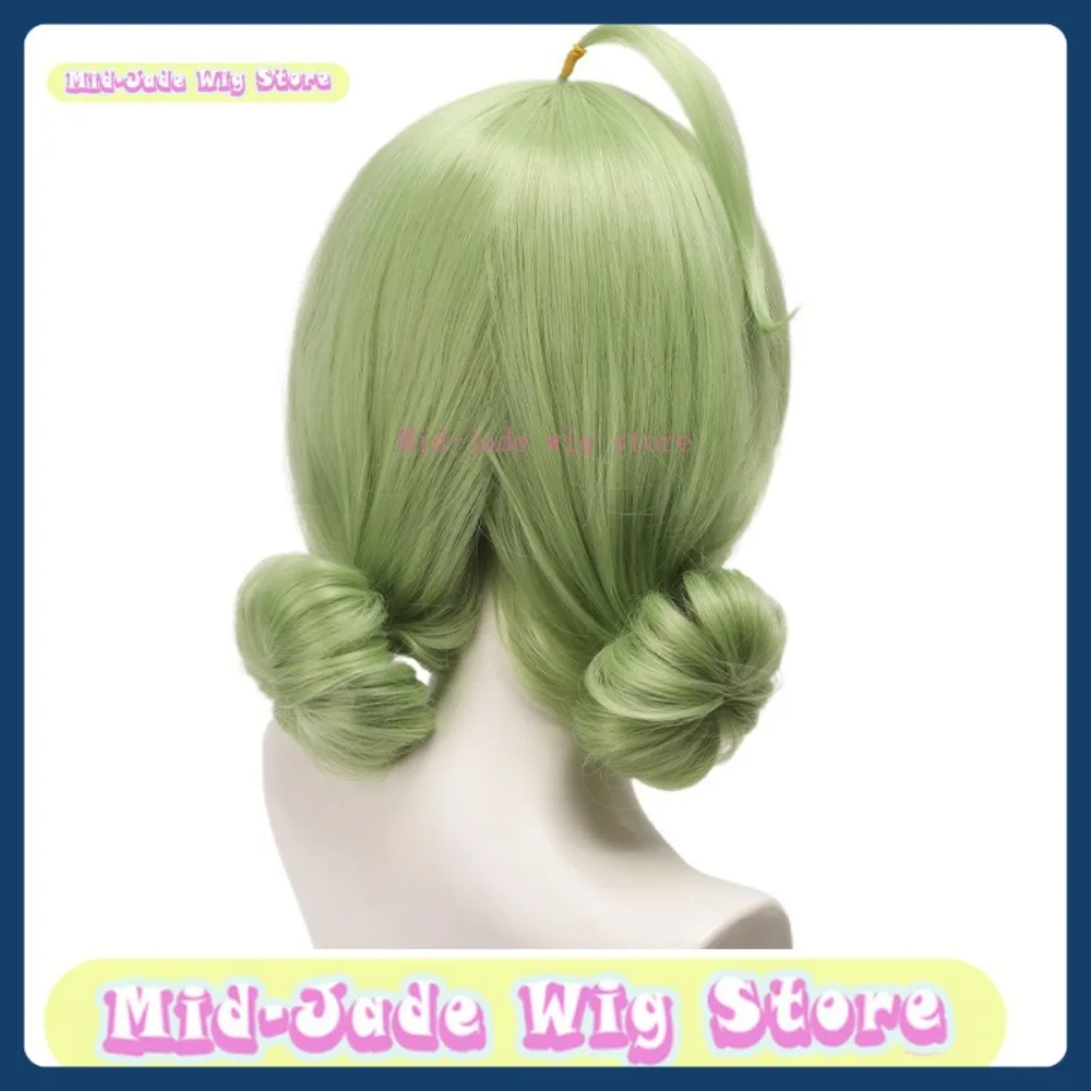 متجر شعر مستعار متوسط اليشم أريد أن أكون فتاة سحرية شعر مستعار تأثيري ألعاب أنيمي ازياء الدعائم لعب الأدوار الباروكات #5