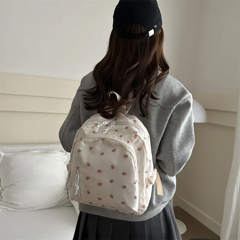 Mini Backpack Ins Niche Japanese and Korean Style Elementary School Student Backpack Printed Small Backpack New Casual Backpacks
