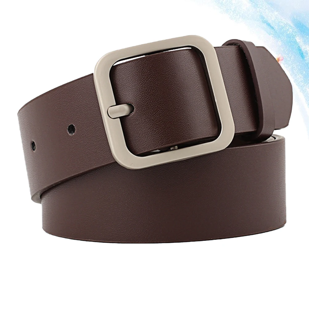 

Square Buckle Women Belt Adjustable Casual Belts Thick Fashion Corset Korean Version Premium Material Durable Practical