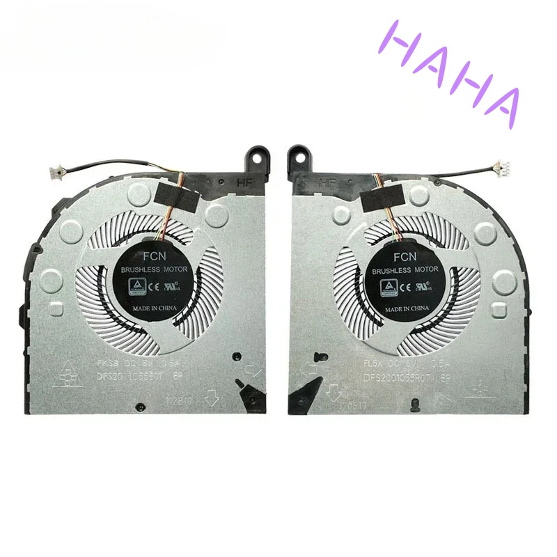 Ventilador de Refrigeración para CPU/GPU H+ SZ 5V 0.5A para Lenovo Legion Y730 Y740 Y9000K Y7000C Y740-15 Y740-17 Y730-15 Y730-17 ND85C10-18B02