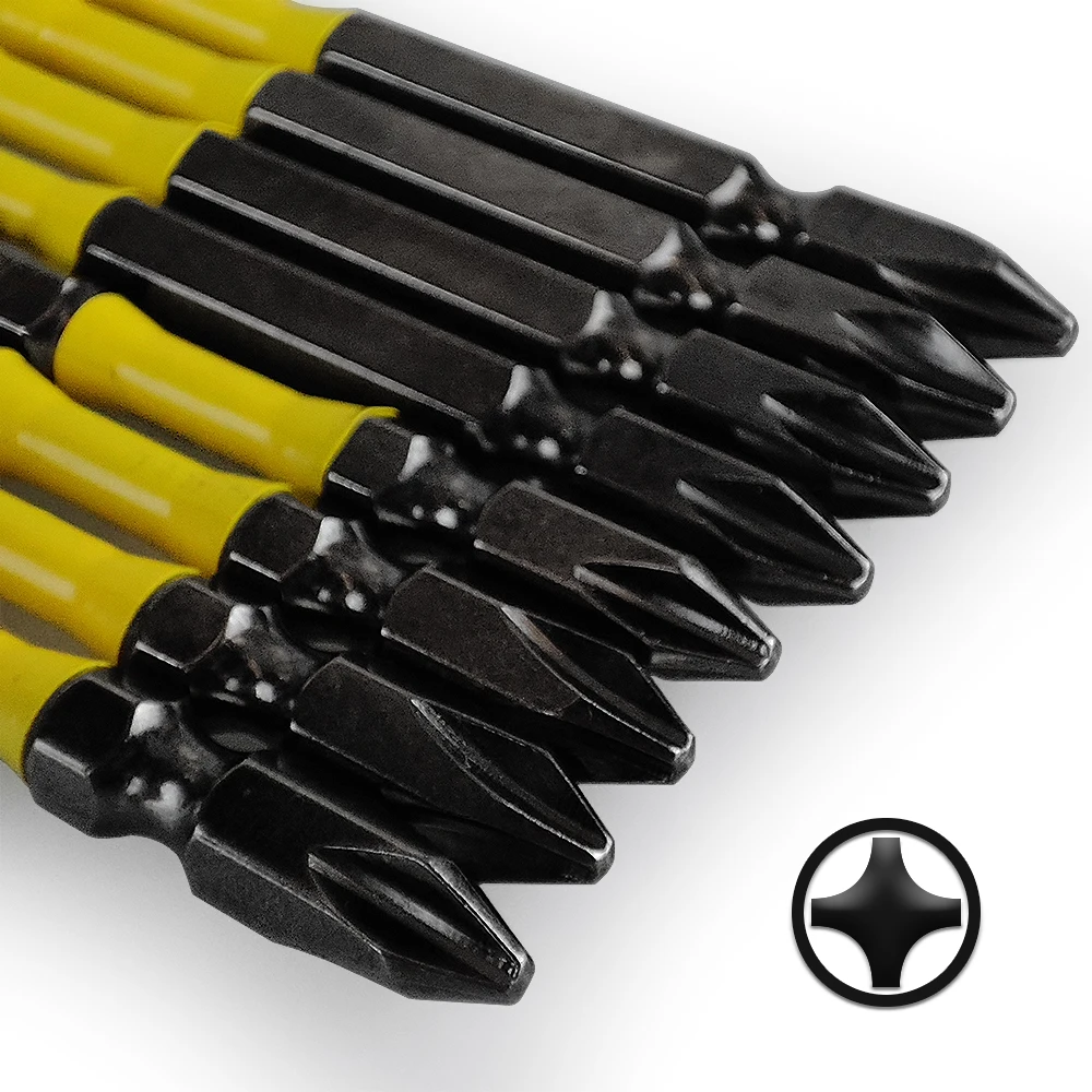 10Pcs Doppel Ende Schraubendreher-bits Kreuz Kopf Bohrer S2 Hohe Legierung Stahl Hohe Magnetische Hohe Drehmoment Geeignet Für elektrische Werkzeuge – Detail 4