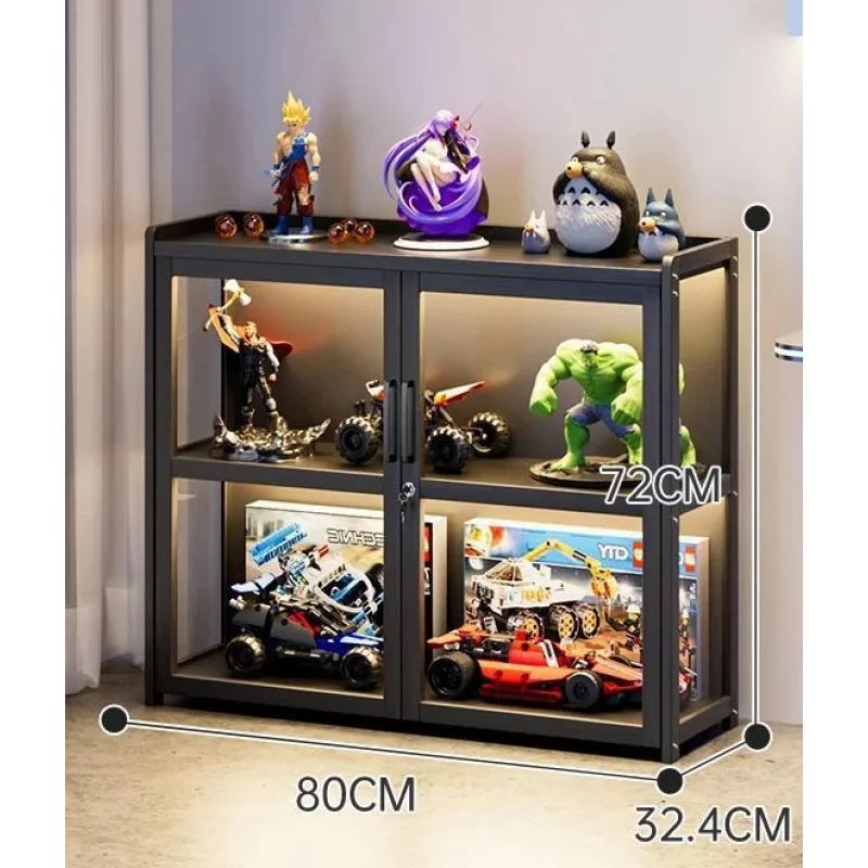 custom.Handmade Acrylic Door Cabinet with LED Light LED Store Show Beer Wine Display Supermarket Shelv