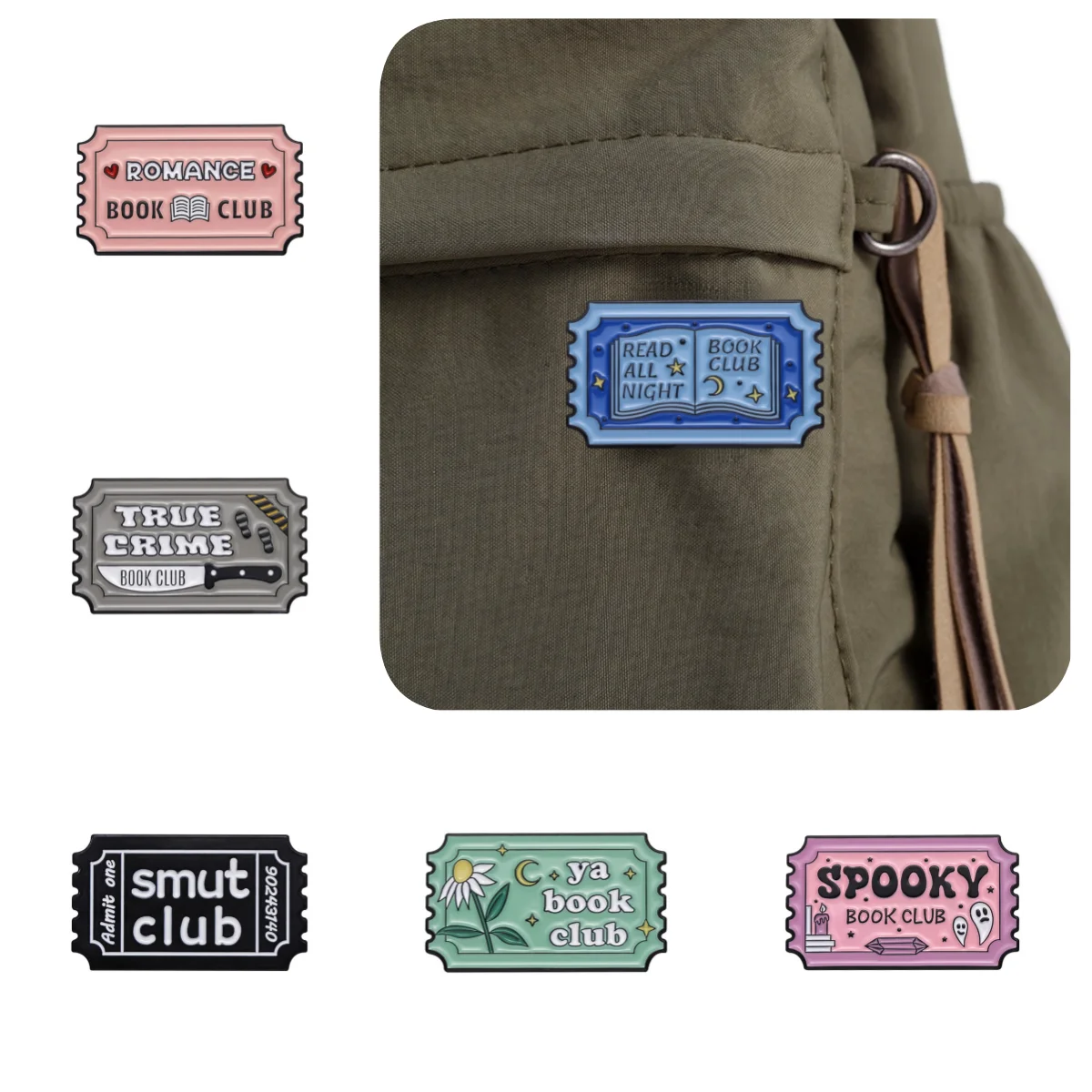 Fashion Letter Nameplate Design Brooch Enamel Cartoon Color English Fun Metal Backpack Clothing Decoration Pin Gift Wholesale