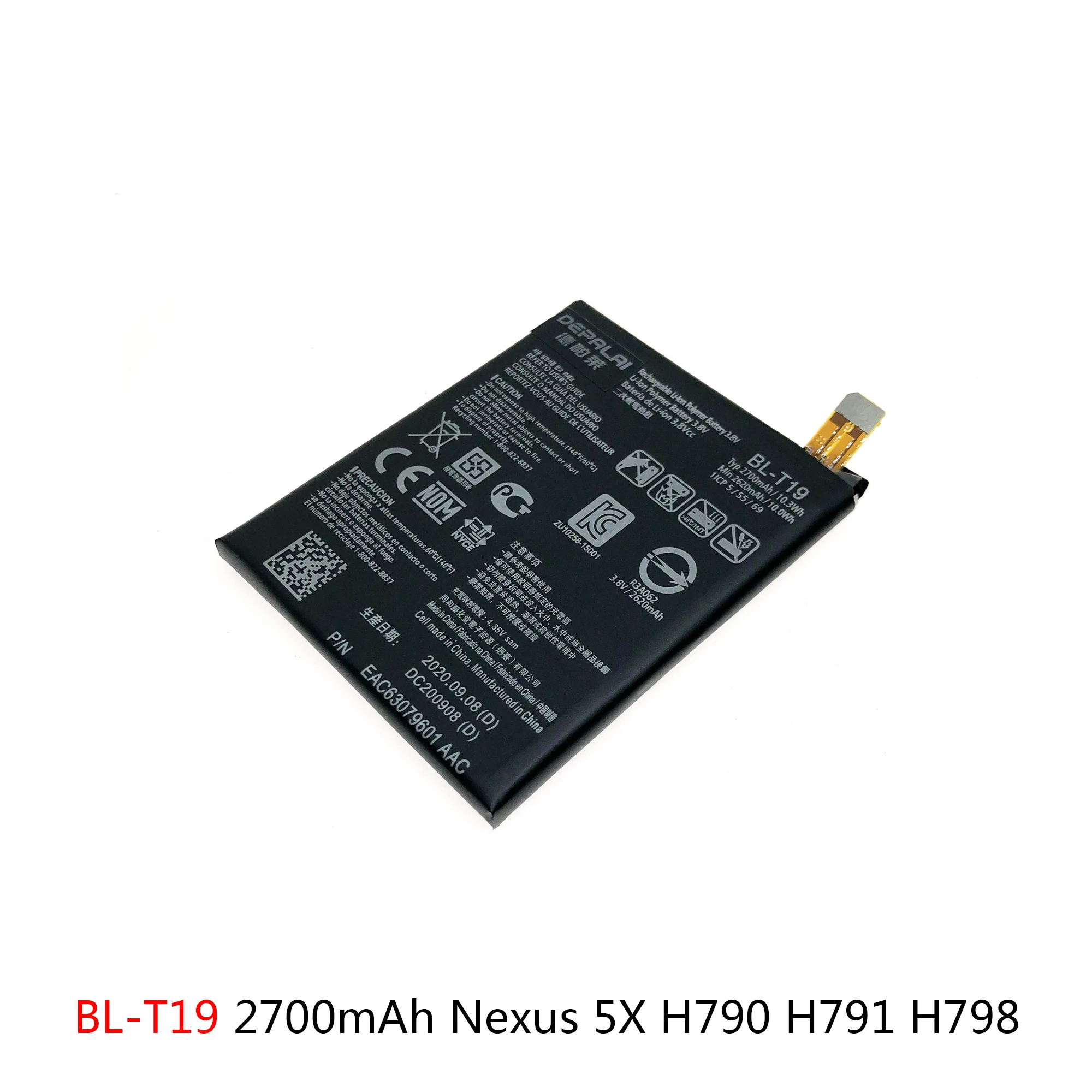 BL-T9 BL-T16 BL-T19 BL-T32 Battery For LG G Flex 2 H950 Nexus5 D820 Nexus 5X G6 G600 Batteries